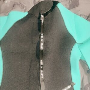 Full Wetsuit in Black and Green